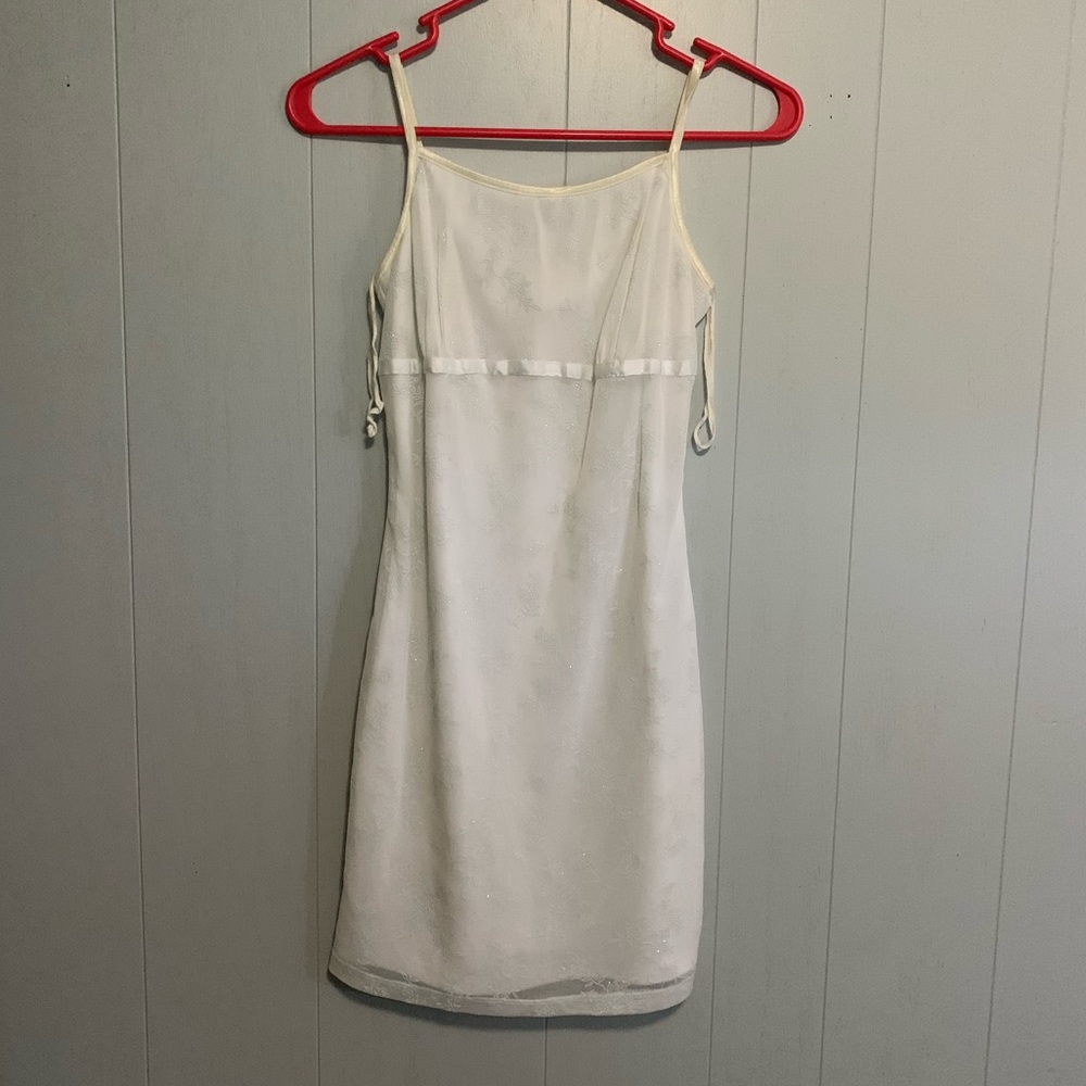 White dress